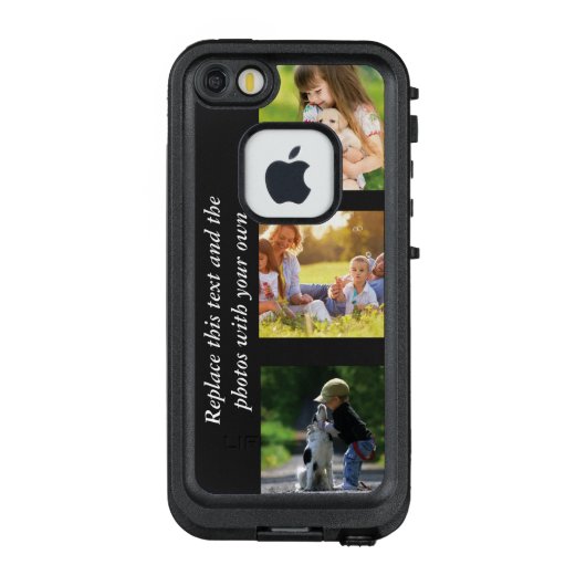 独自の文字と写真の追加 LifeProof iPhoneケース (裏面)