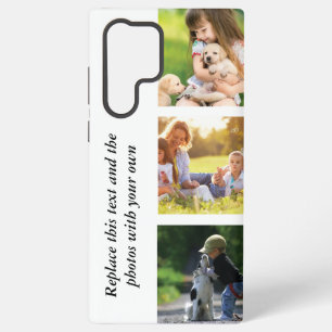 独自の文字と写真の追加 SAMSUNG GALAXY S22 ULTRAケース