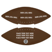 独自の文字の作成 アメリカンフットボール (パネル)