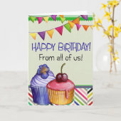 独自の文字を追加:すべてのユーザーから カード (黄色い花)