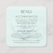 独自の文字カスタムバラ背景の作成 エンクロージャーカード (正面)