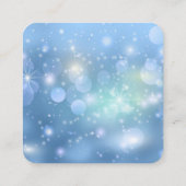 独自の文字カスタム《写真》ぼけ味のきらめきを作成 エンクロージャーカード (裏面)