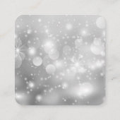 独自の文字カスタム《写真》ぼけ味のきらめきを作成 エンクロージャーカード (裏面)