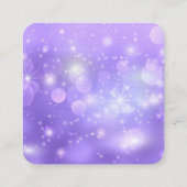 独自の文字カスタム《写真》ぼけ味のきらめきを作成 エンクロージャーカード (裏面)