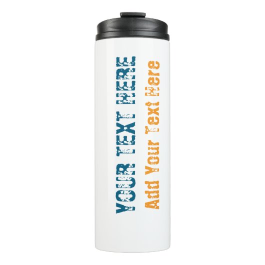 独自の文字スローガンのミニマリストを追加モダンする タンブラー (正面)