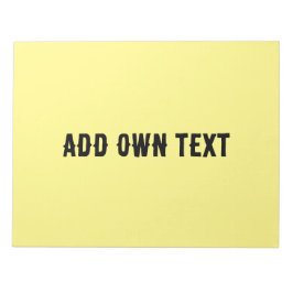 独自の文字ビジネスノートブックひな形のスタイリッシュ追加 ノートパッド