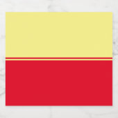 独自の文字ビールボトルラベルの追加 ビールラベル (シングルラベル)