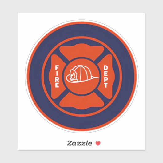 独自の文字消防署の追加 シール (シート)