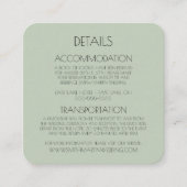 独自の文字色のカスタム背景を作成する エンクロージャーカード (正面)