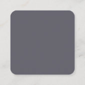 独自の文字色のカスタム背景を作成する エンクロージャーカード (裏面)