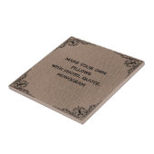 独自の文字 タイル (側面)