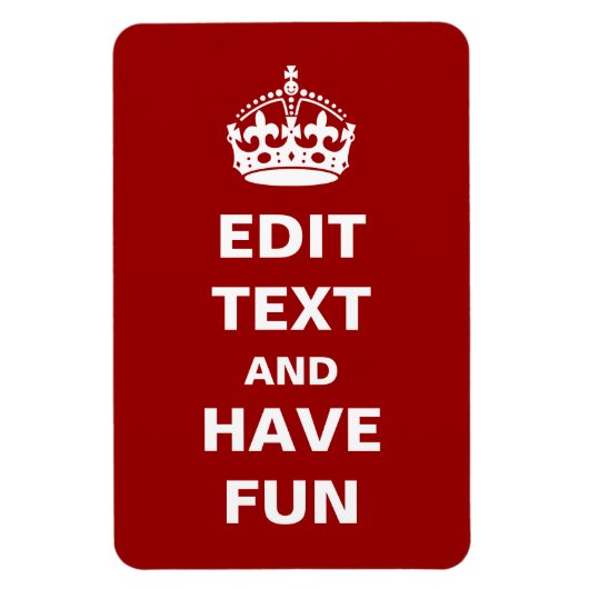 独自の文字 マグネット (縦)