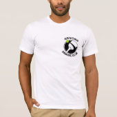 😍独自の文字(背面+前面)ピックボール Tシャツ (正面)