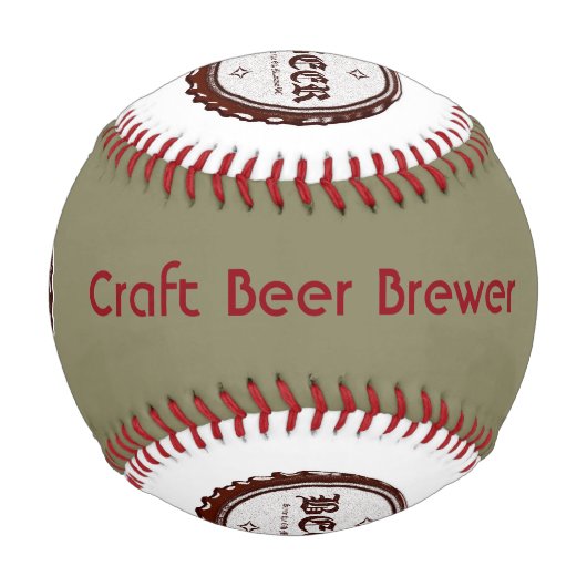 独自の文字 野球ボール (裏面)