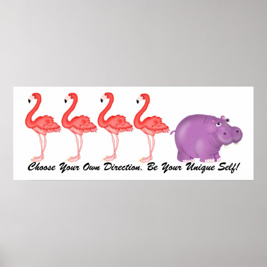 独自の方向を選択 – SRF ポスター (正面)