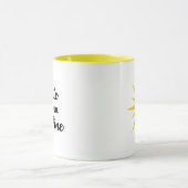 独自の日差しを作成 マグカップ (中央)