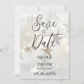 独自の星をカスタム作きらめく成 セーブザデート (正面)