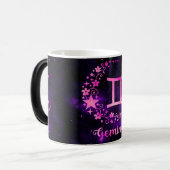 独自の星占い〔占星術の〕十二宮図Geminiの作成 モーフィングマグカップ (正面左)