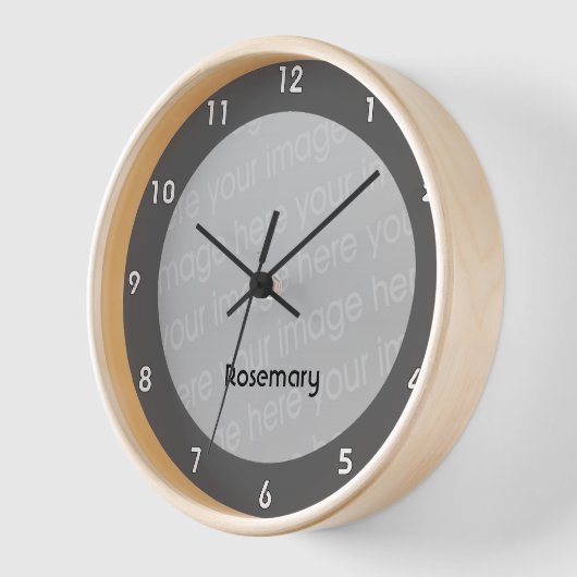 独自の時計を作成 – スタイル1 壁時計 (傾斜)