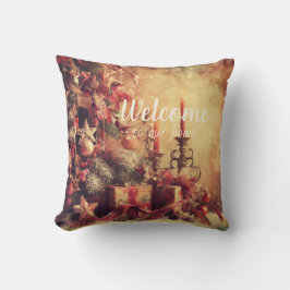 独自の暖かいビクトリアンゴシッククリスマスツリーの作成 クッション