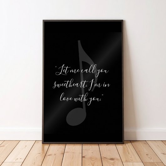 独自の曲の歌詞ミュージックの追加引用文 ポスター