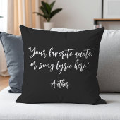 独自の書道引用文の作成 クッション