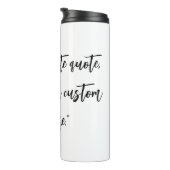 独自の書道引用文の作成 タンブラー (回転右)