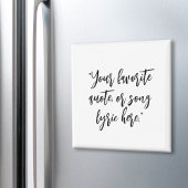 独自の書道引用文の作成 マグネット