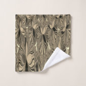 独自の最新万華鏡のように千変万化するパターンの作成 バスタオルセット (ウォッシュタオル)