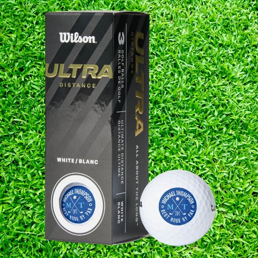 独自の最高のボスモノグラムゴルフボールの作成 ゴルフボール