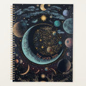 独自の月面を作成 プランナー手帳 (正面)