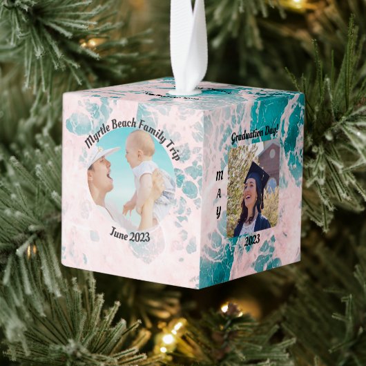 独自の木材を作成する キューブオーナメント (ツリー)