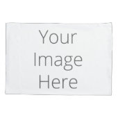 独自の枕カバーのペアを作成、標準サイズ 枕カバー (裏面-左)