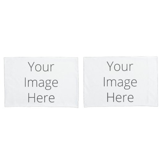 独自の枕カバーのペアを作成、標準サイズ 枕カバー (フロントセット)