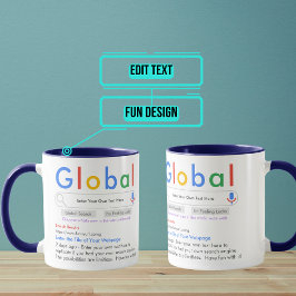 独自の検索エンジおもしろいン11oz マグカップ