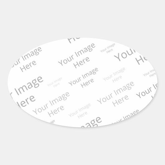 独自の楕円マットカスタムステッカーを作成する 楕円形シール (正面)