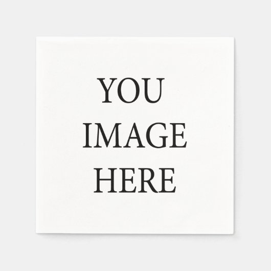 独自の標準カクテルペーパーナプキンの作成 スタンダードカクテルナプキン (正面)