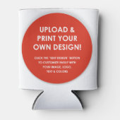 独自の標準カスタムサイズクーラーボックスの作成 缶クーラー (正面)