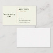 独自の標準名刺を作成する  名刺 (正面/裏面)