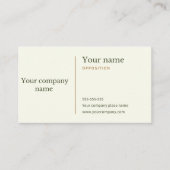 独自の標準名刺を作成する  名刺 (正面)