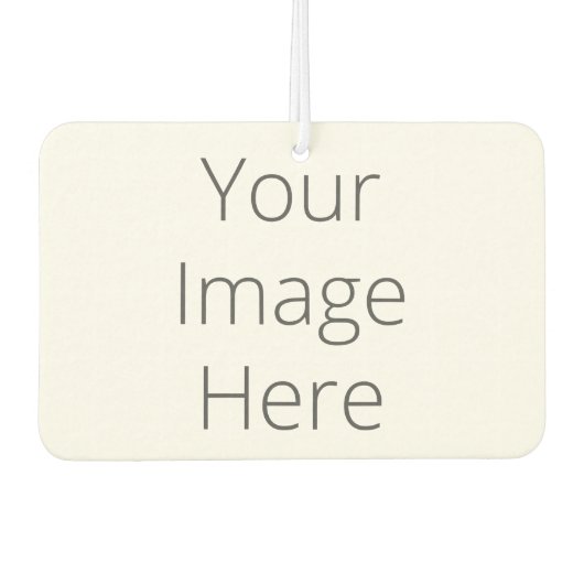 独自の横長四角形を作成する空気清浄機 カーエアーフレッシュナー (正面)