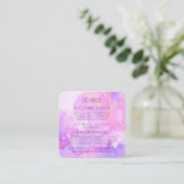 独自の水の色カスタム大理石を作成 エンクロージャーカード (スタンド正面)