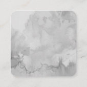 独自の水の色カスタム大理石を作成 エンクロージャーカード (裏面)