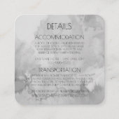 独自の水の色カスタム大理石を作成 エンクロージャーカード (正面)