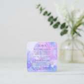 独自の水の色カスタム大理石を作成 エンクロージャーカード (スタンド正面)