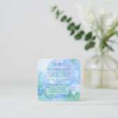 独自の水の色カスタム大理石を作成 エンクロージャーカード (スタンド正面)