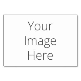 独自の水平3.5インチx 5インチテーブルカードを作成 テーブルナンバー