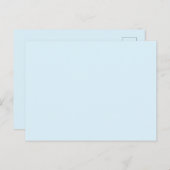 独自の水彩光沢ポストカードを作成 ポストカード (正面/裏面)