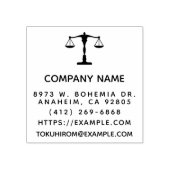 独自の法律事務所の作成 ラバースタンプ (インプリント)