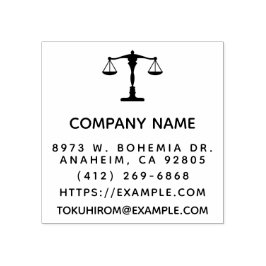 独自の法律事務所の作成 ラバースタンプ